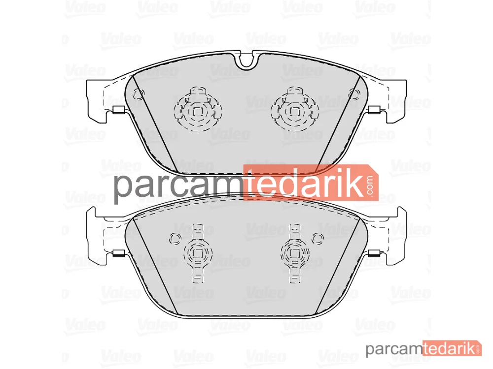 VALEO 670282 | Fren Balatası — Audi A8 D4, Audi Q5, Audi A8 D5
